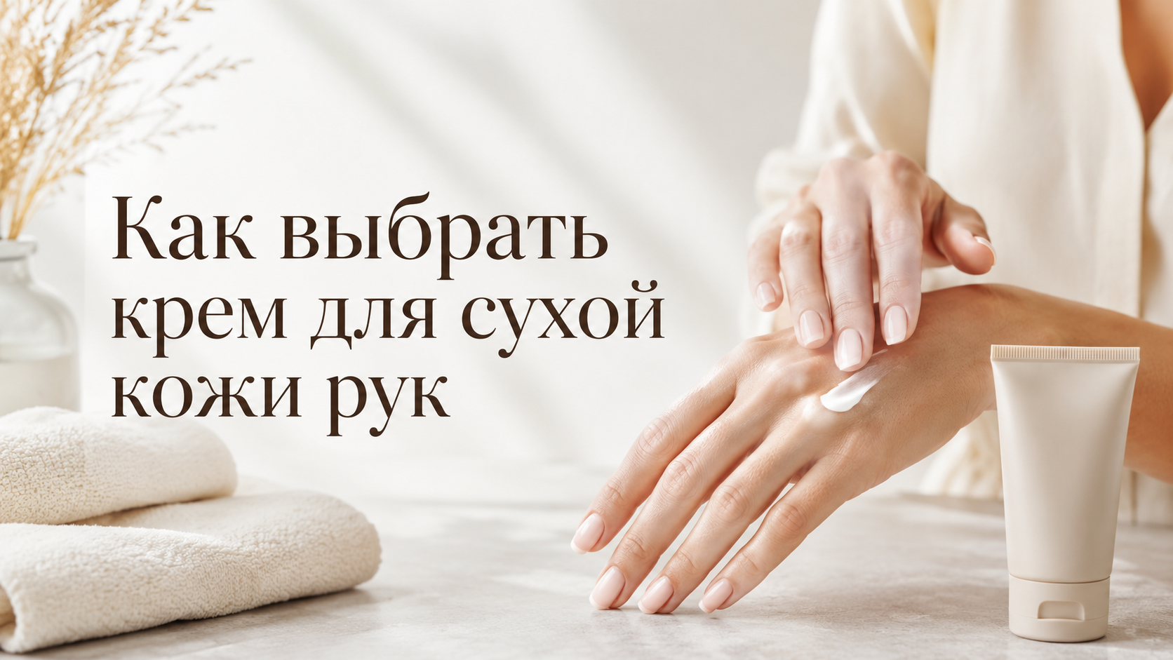 Как выбрать крем для сухой кожи рук