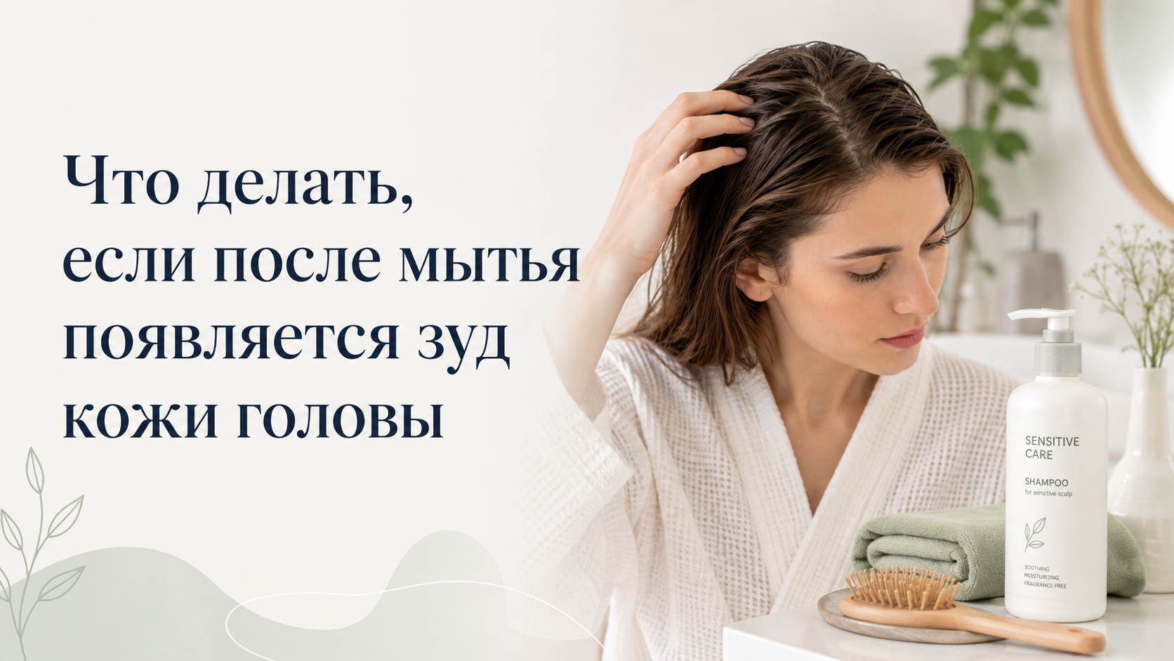 Что делать, если после мытья появляется зуд кожи головы
