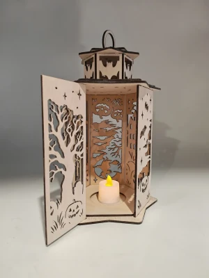 Фонарик на Хэллоуин, светодиодная свеча — купить в AltAurum