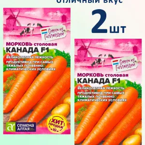 Семена моркови Канада F1 — набор 2 пакета — купить в AltAurum