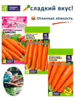 Семена моркови Самсон, Королева Осени, Красна Девица — фото 1