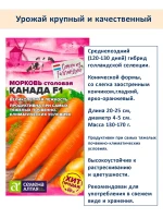 Набор семян моркови на хранение до весны, 3 шт — фото 4