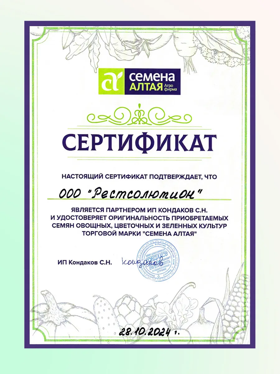 Семена укропа и петрушки — набор 4 сорта