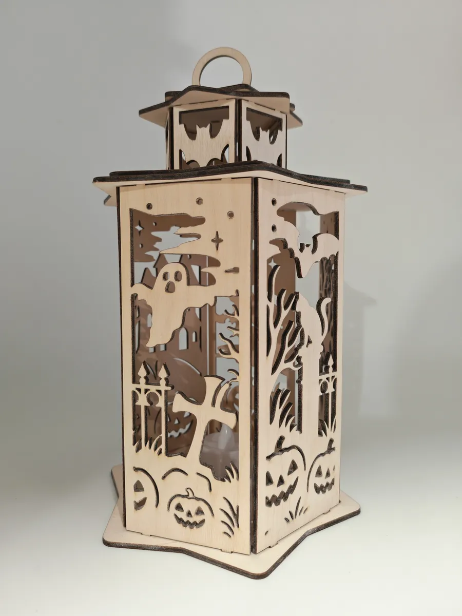 Фонарик на Хэллоуин, светодиодная свеча